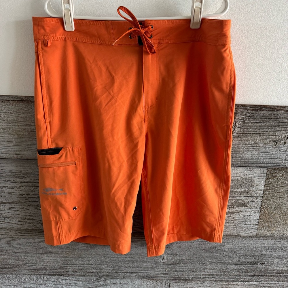 Grundens Fish Head Swim Board Shorts size 34 (R1)